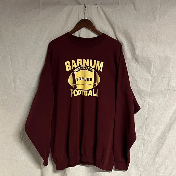 Port and Company Maroon Sweatshirt - Picture 1 of 4